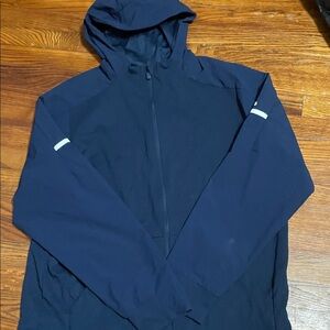 adidas Men's Dark Blue Windbreaker